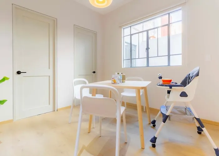 Capitalia Two Bedroom Near El Angel With Rooftop Gym And Fast Wifi Apartment *