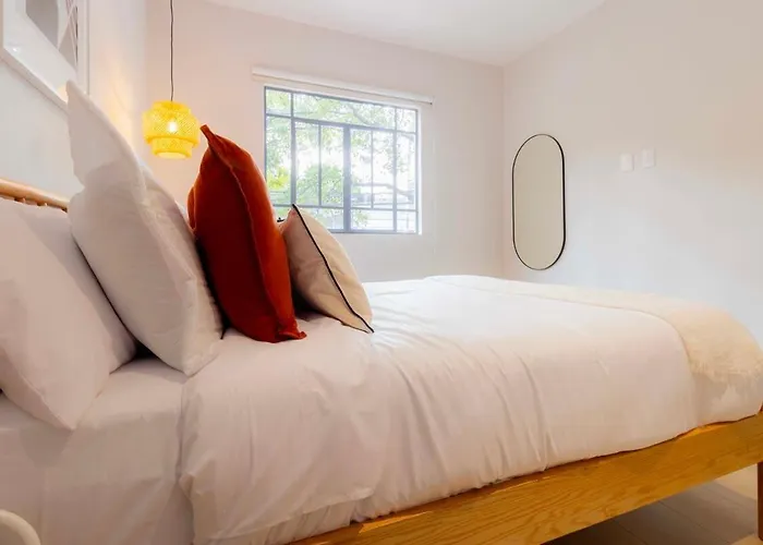 Capitalia Two Bedroom Near El Angel With Rooftop Gym And Fast Wifi Apartment