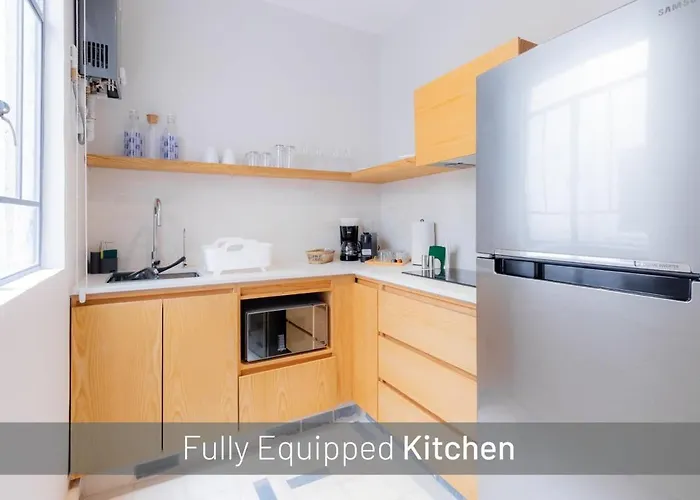 Capitalia Two Bedroom Near El Angel With Rooftop Gym And Fast Wifi Apartment Mexico City