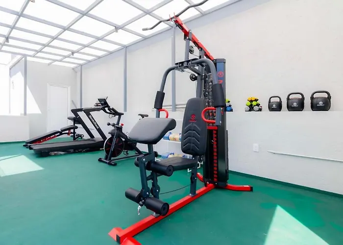 Capitalia Two Bedroom Near El Angel With Rooftop Gym And Fast Wifi